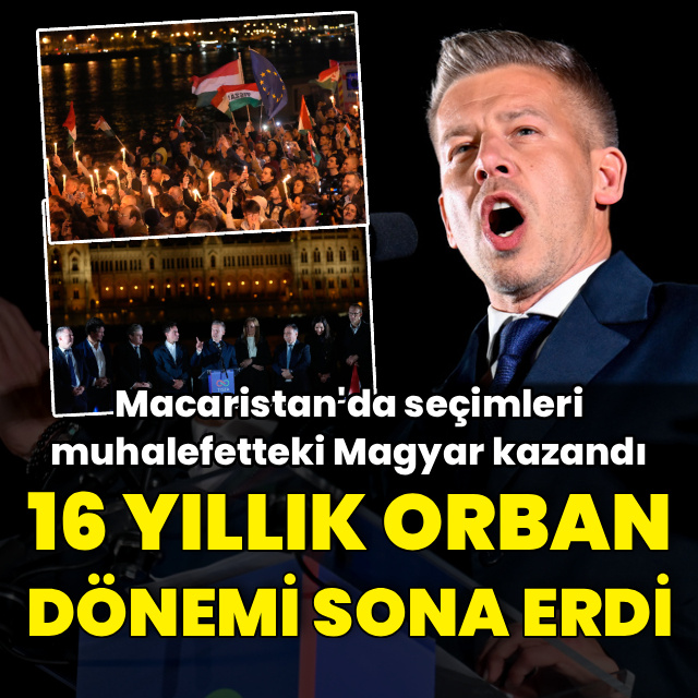 Macaristan'da 16 yıl sonra muhalefet Orban'ı yendi