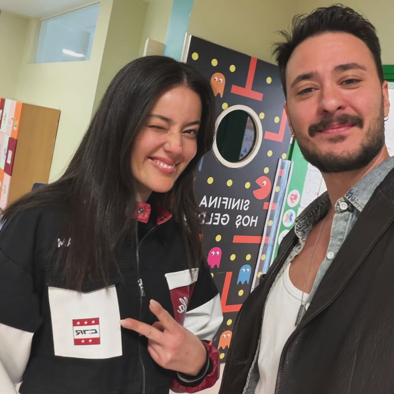 Eski eşler veli toplantısında buluştu