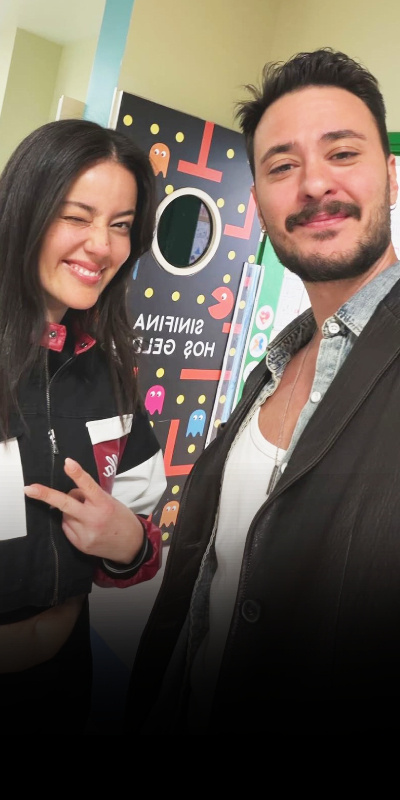 Eski eşler veli toplantısında buluştu