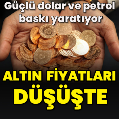Altın haftaya düşüşle başladı