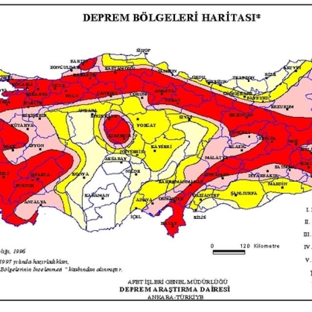 Türkiye diri fay hattı haritası güncellendi!