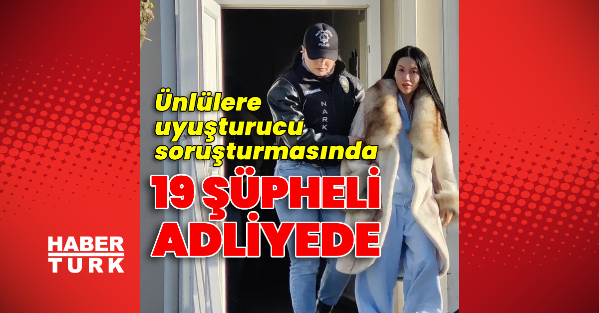 8 şüpheli tutuklandı uyuşturucu soruşturmasında