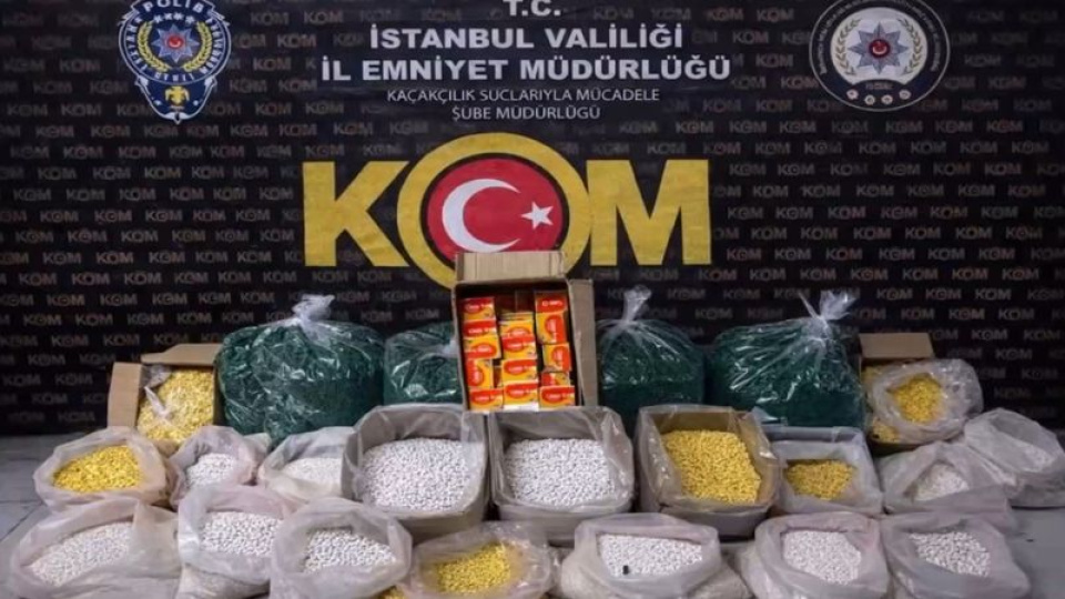 1.5 milyon sahte hap ele geçirildi