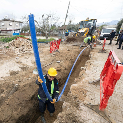 İZSU'dan 71 km'lik içme suyu hattı projesi