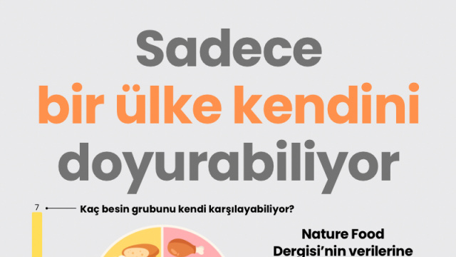 Sadece bir ülke kendini doyurabiliyor