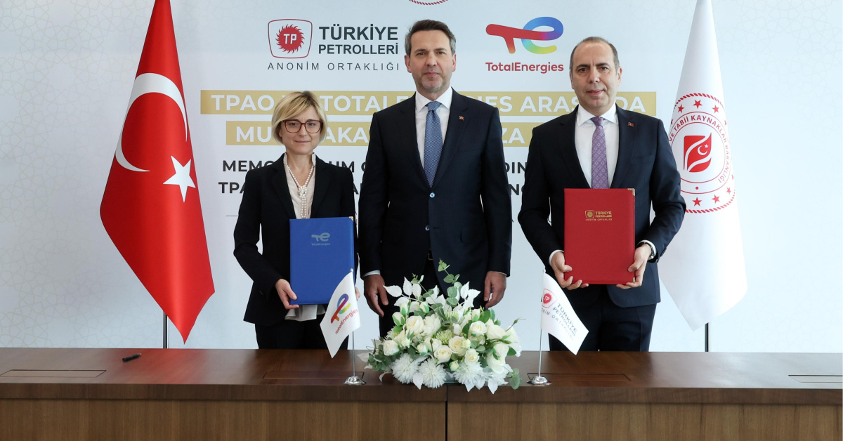 TPAO ve TotalEnergies Arasında Mutabakat Zaptı