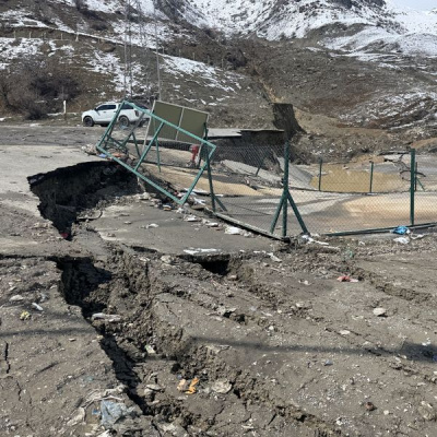 Hakkari'de katı atık tesisi zarar gördü