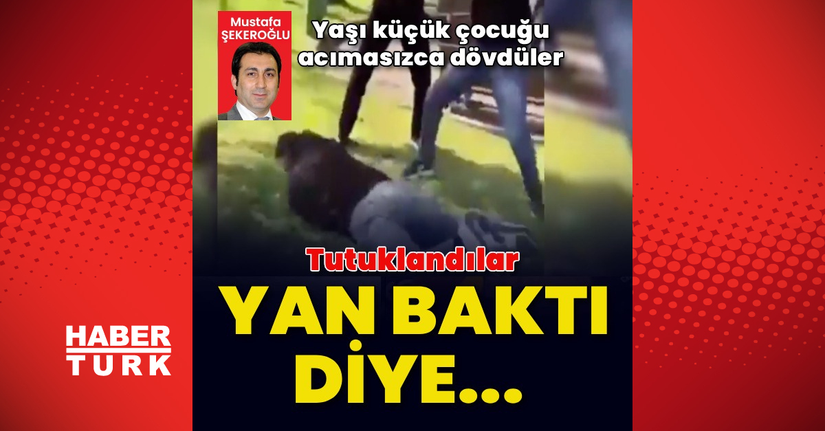 Çocuğu darbe attılar! Polis tutukladı