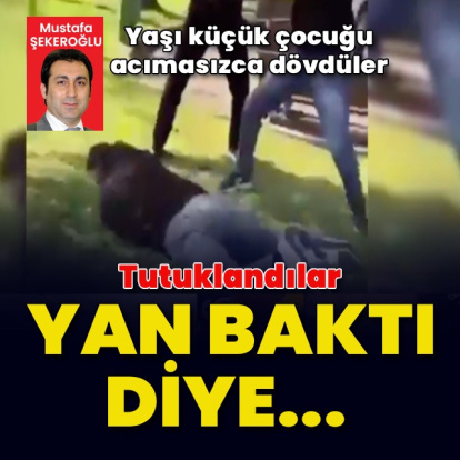 Akran zorbalığında dehşet anlar