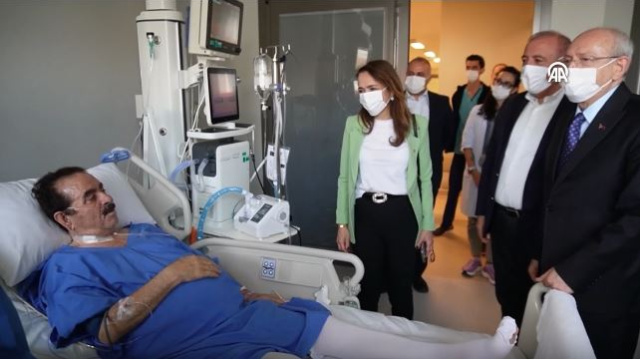 Kılıçdaroğlu'ndan Tatlıses'e ziyaret