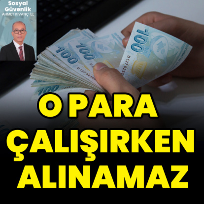 O para çalışırken alınamaz
