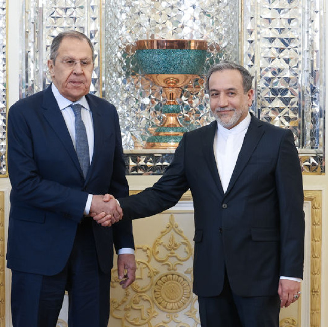 Erakçi, Lavrov ile görüştü