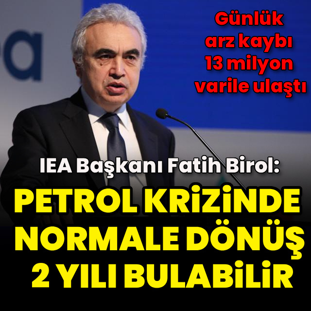 Petrol krizinde normale dönüş 2 yılı bulabilir