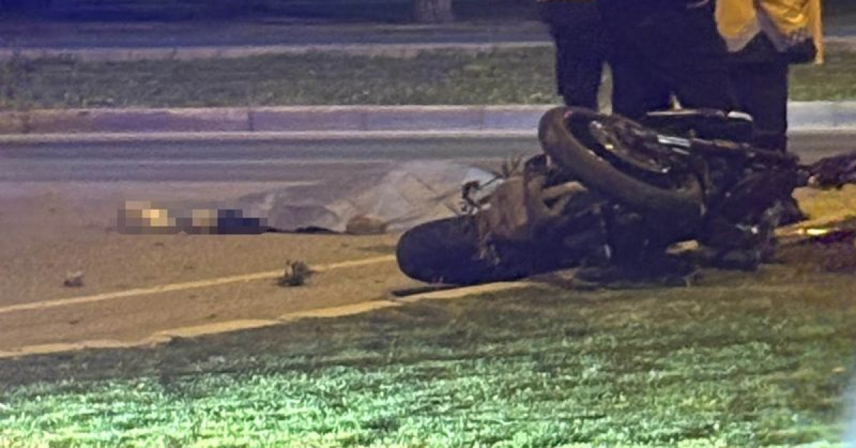 Motosiklet otomobil kazasında genç erkek öldü