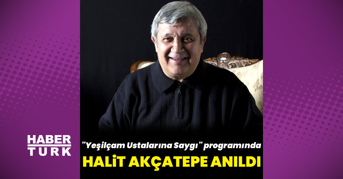 Halit Akçatepe için anma gecesi düzenlendi