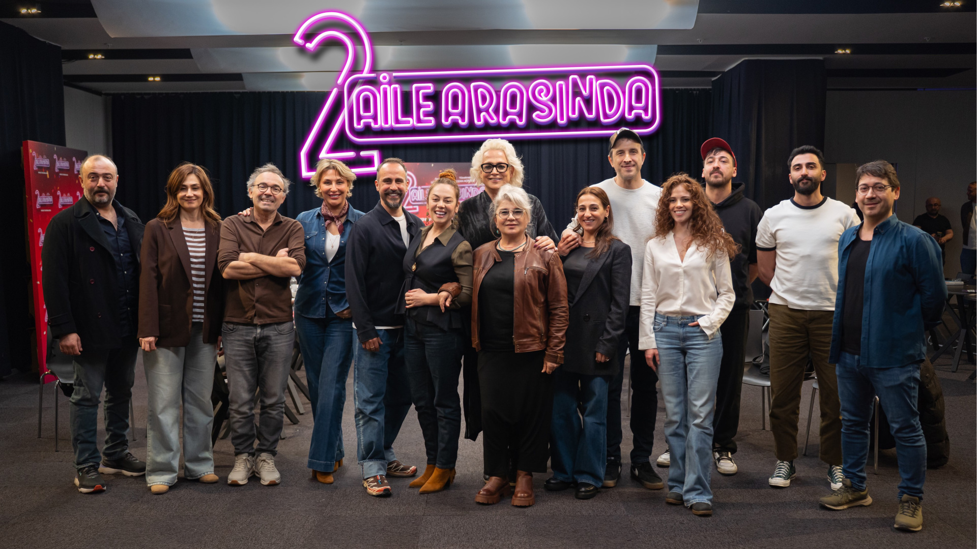 '2 Aile Arasında' Filminin İlk Okuma Provası Gerçekleştirildi