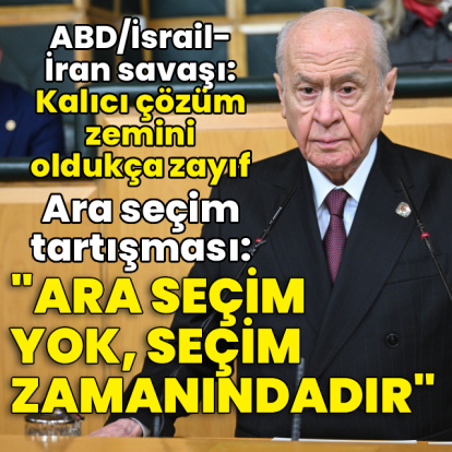 "Kalıcı çözüm zemini oldukça zayıf"