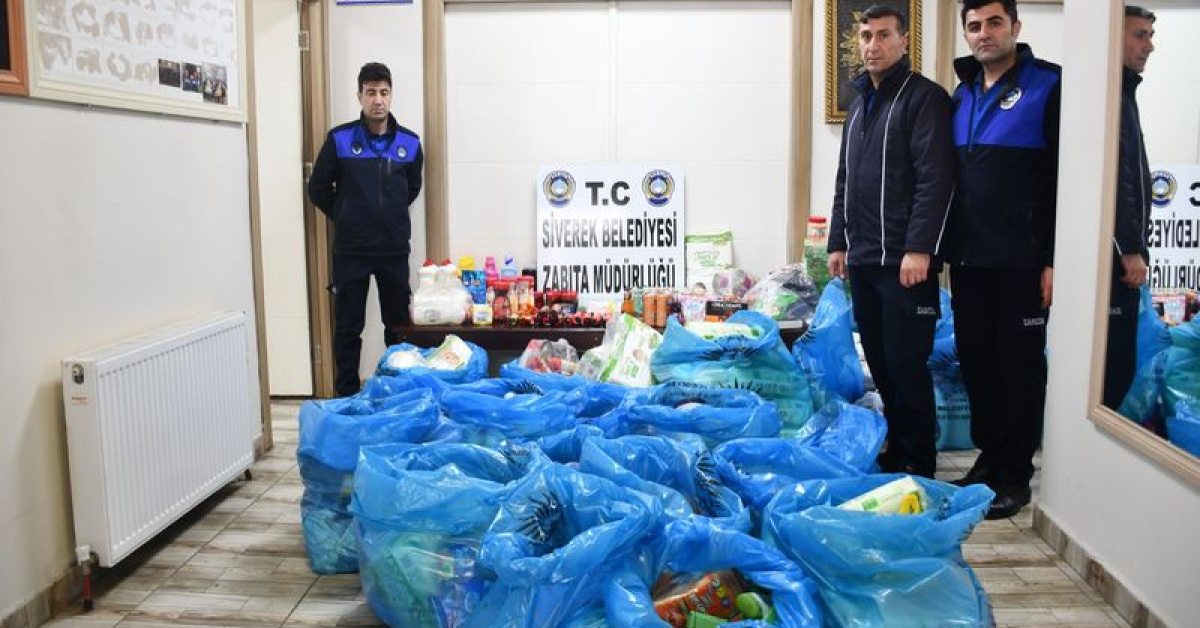 Siverek'te 5 ton bozuk ürün imha edildi