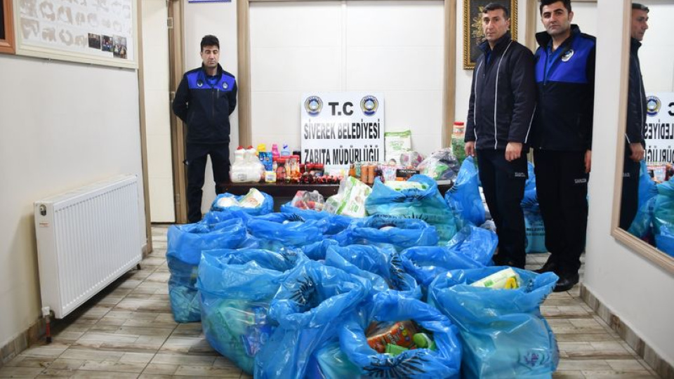 Siverek'te 5 ton bozuk ürün imha edildi