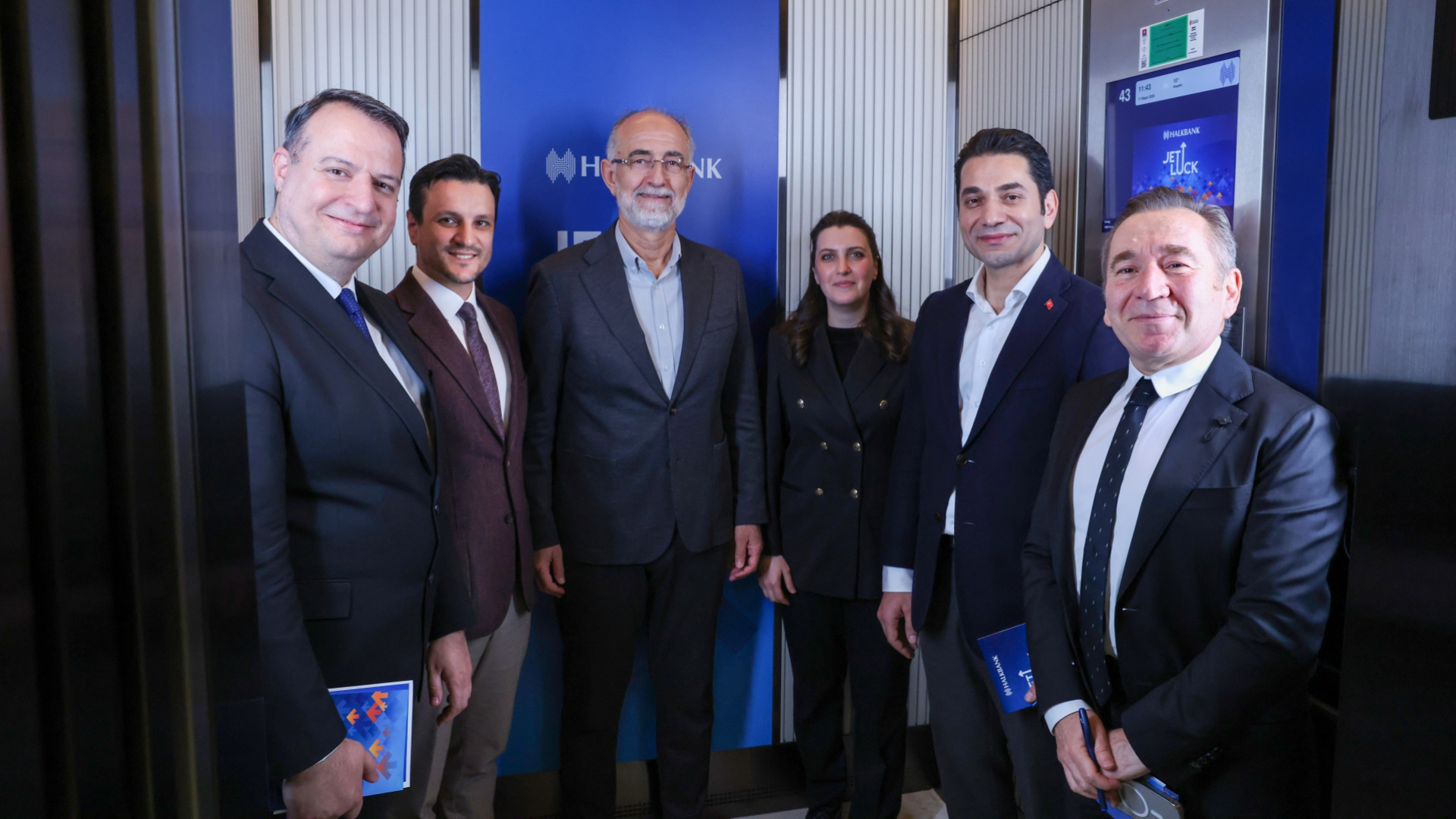Halkbank Jet Luck Yarışması'nda Girişimciler 50 Saniyede Fikirlerini Sundu