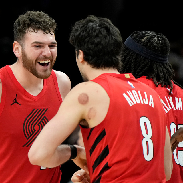 Blazers play-off biletini aldı!