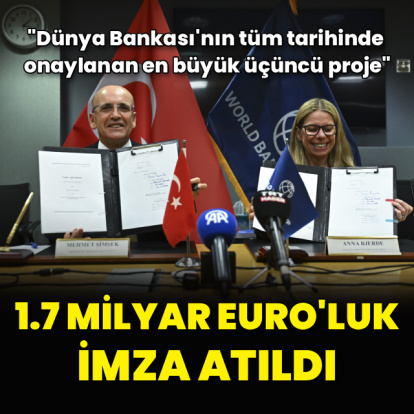 1.67 milyar Euro'luk imza