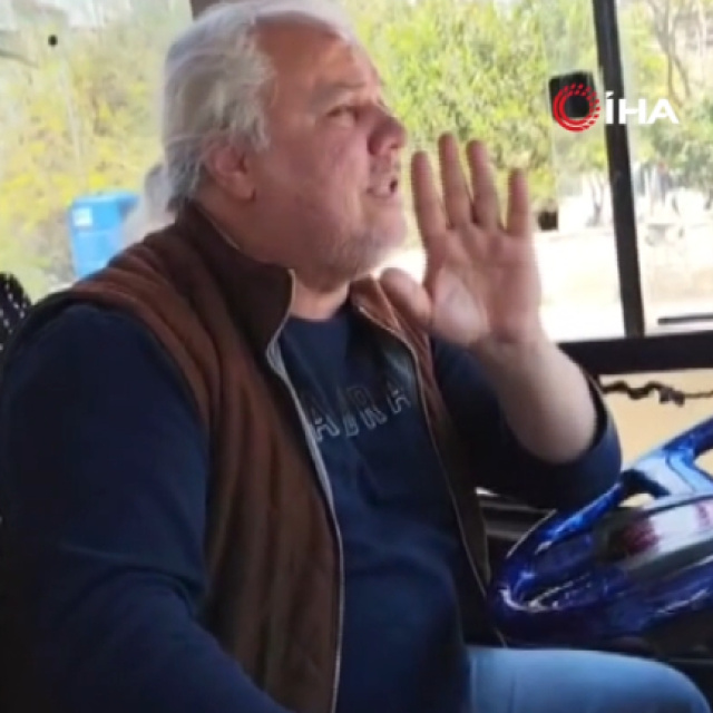 66 yaşındaki kadını dolmuştan indirdi