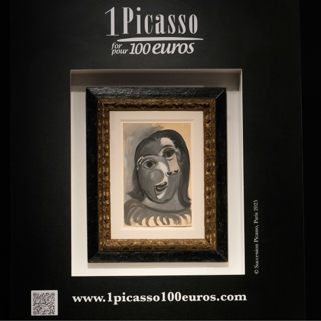 Bir milyon euroluk Picasso tablosunu 100 euroya aldı!