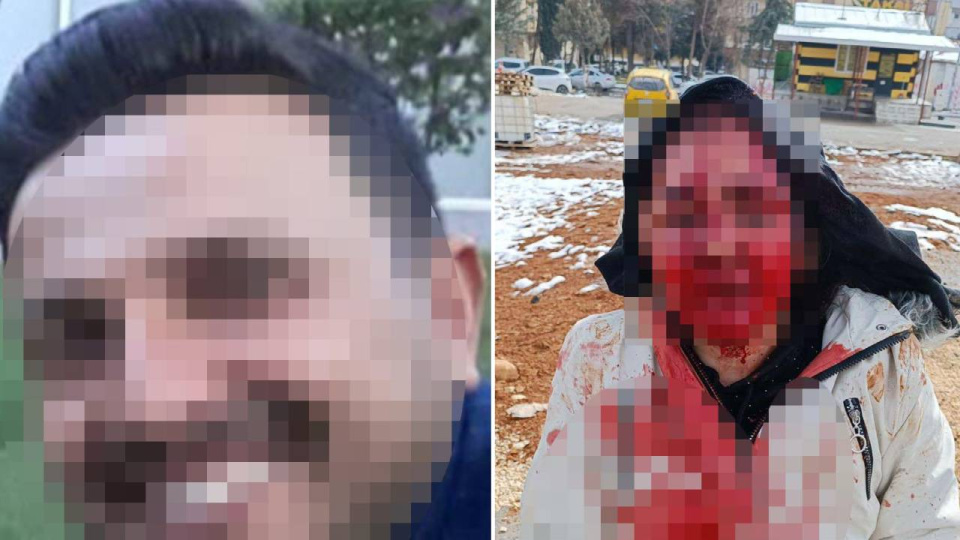 Kaldırım taşı silah sayıldı!