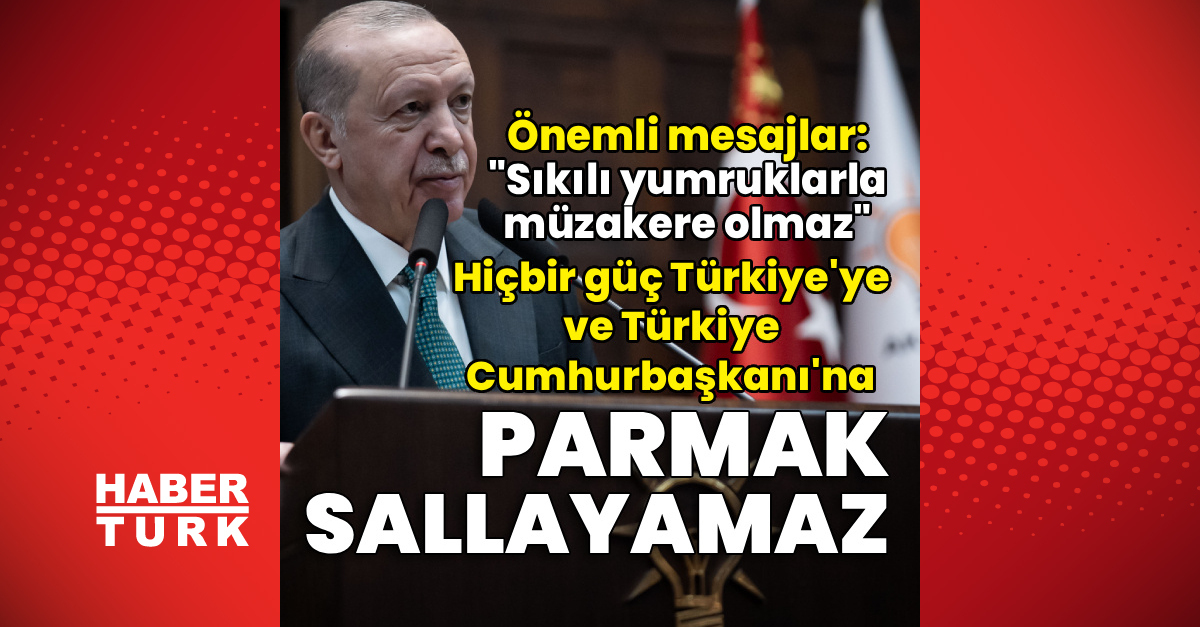 Erdoğan'ın TBMM konuşmasında enerji vebarış açıklamaları