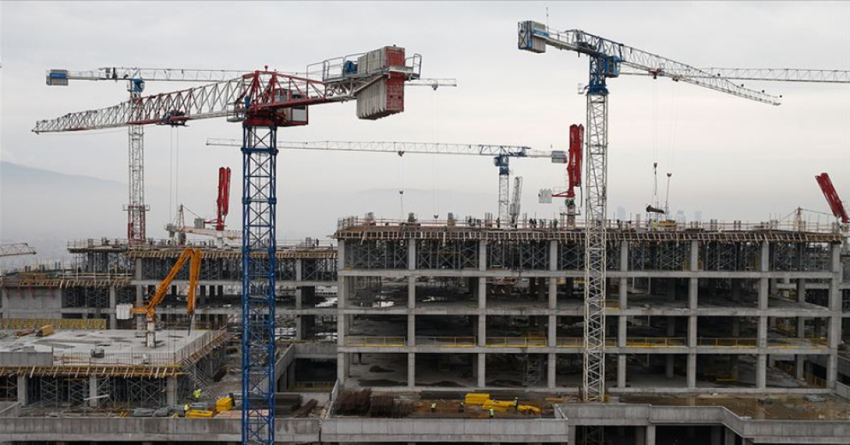 Türk İnşaat Üretiminde Yıllık %5.9 Artış