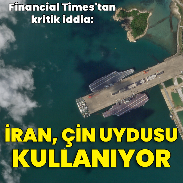 İddia: İran, ABD'ye karşı Çin casus uydusu kullanıyor