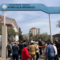 K.Maraş'ta okulda silah sesleri!