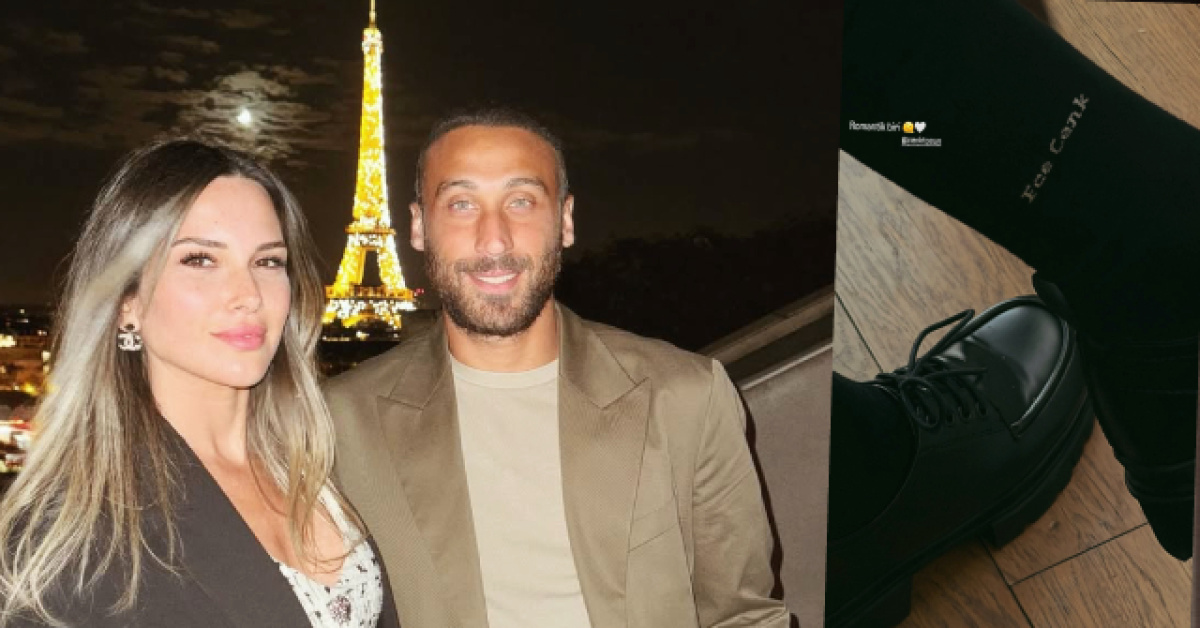 Cenk Tosun ve Ece'nin Romantik Çorapları Paylaşıldı