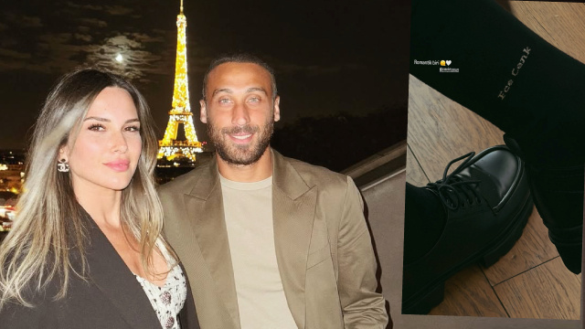 Çorapları dikkat çekti