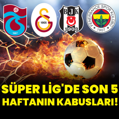 Son 5 haftaya lider girip şampiyonluğu kaybedenler!