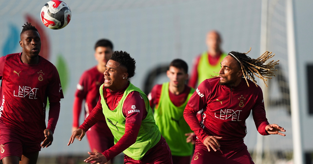 Galatasaray-Gençlerbirliği maç hazırlıkları