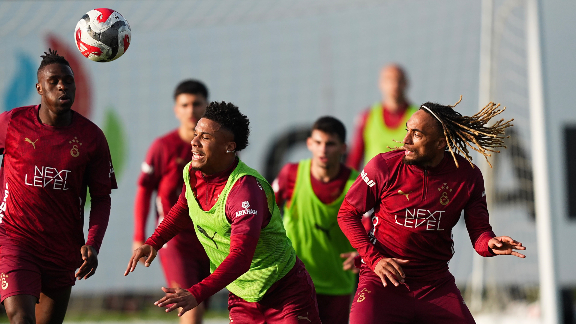 Galatasaray, Gençlerbirliği Maçı Hazırlıklarını Antrenmanla Sürdürdü
