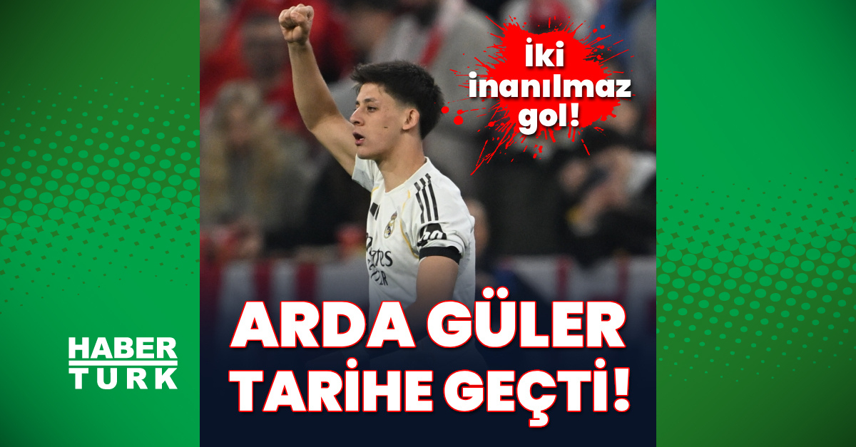 Arda Güler tarihe geçti! Bayern Münih'deiki inanılmaz gol