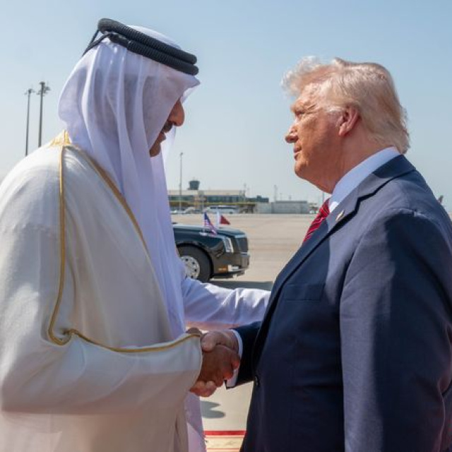 Donald Trump, Katar Emiri ile görüştü