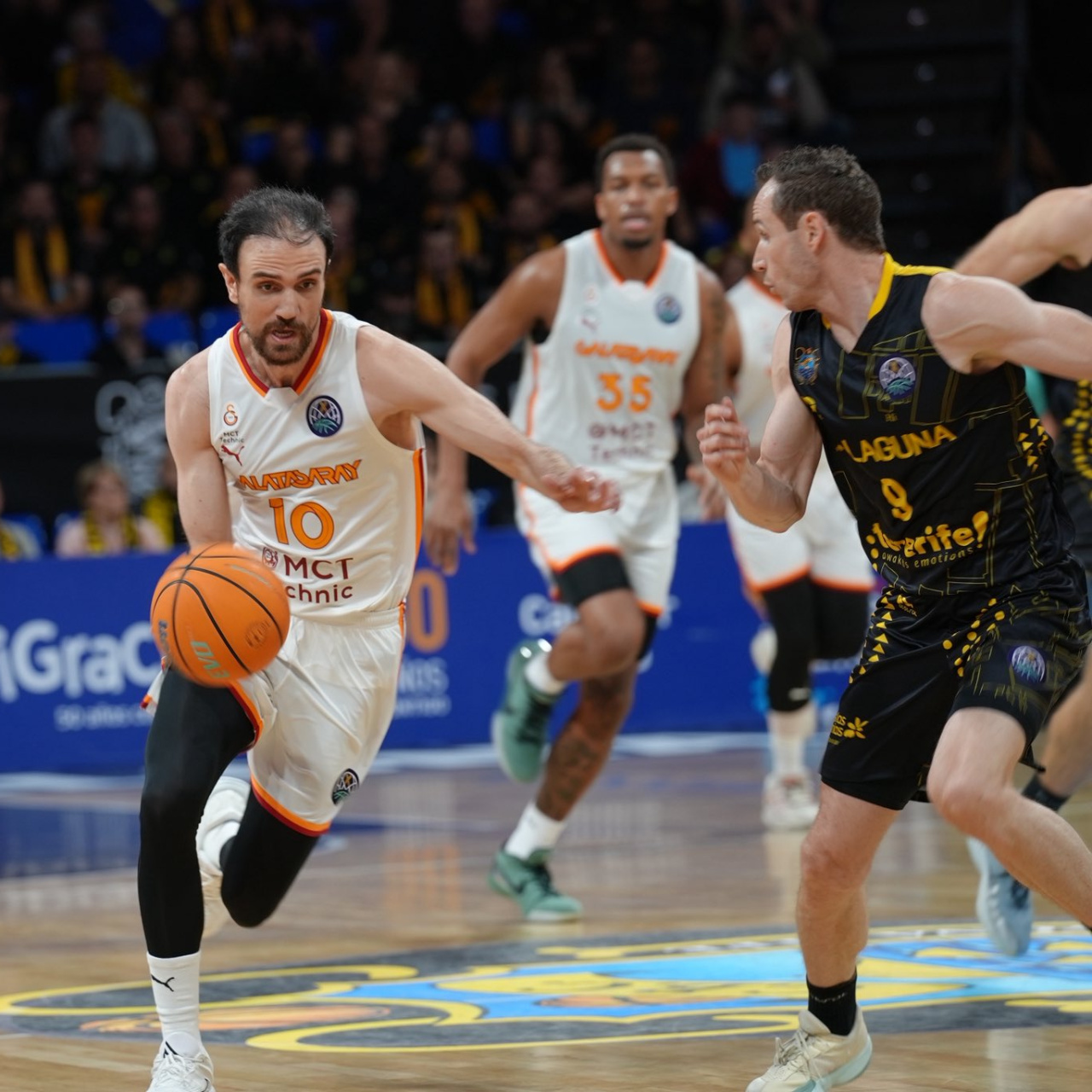 Galatasaray MCT Technic Avrupa'ya veda etti!