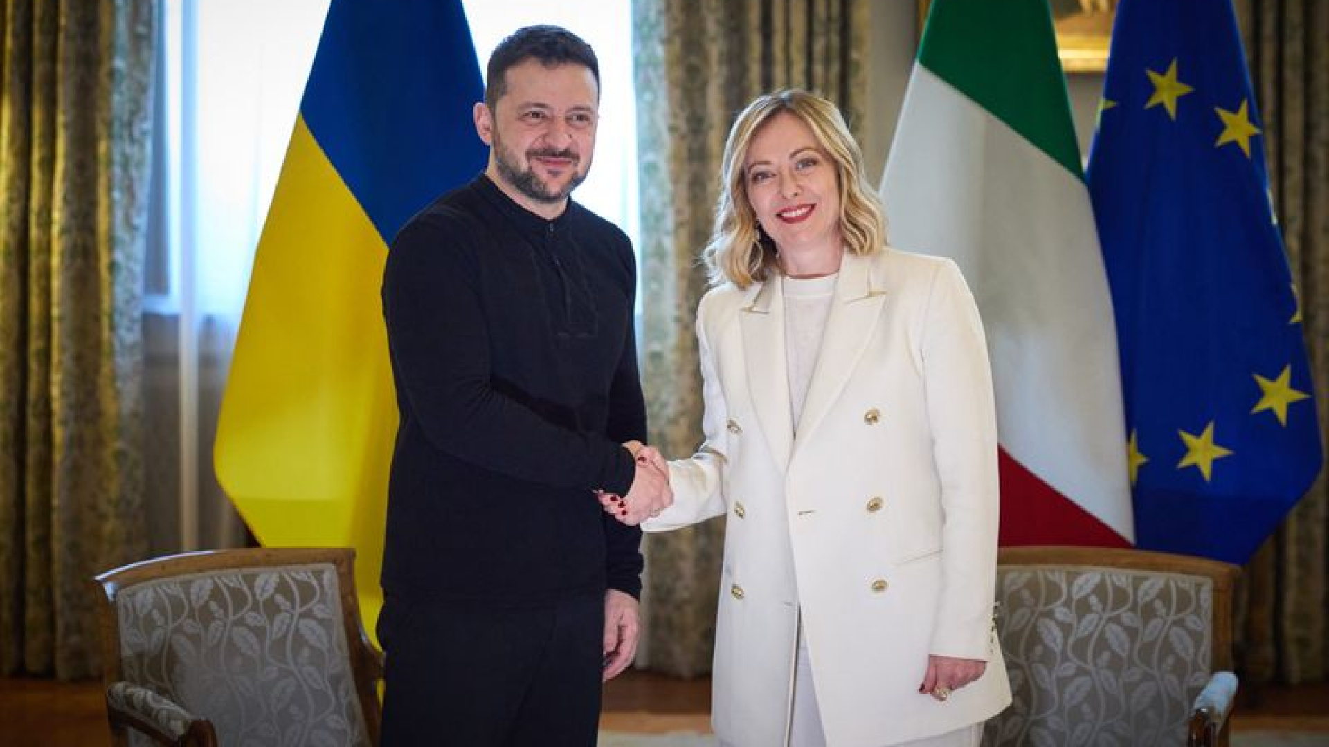 Meloni ve Zelenskiy Roma'da Görüştü: Drone Üretimi ve Ukrayna Desteği Gündemde