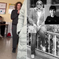 Sınıfta deli halleri çıktı! Ayla öğretmen siper olmuş!