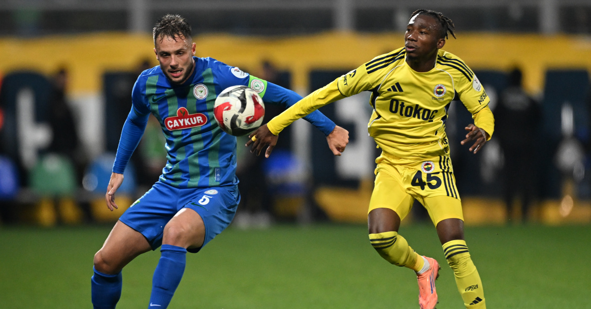 Fenerbahçe - Çaykur Rizespor 48. randevusu