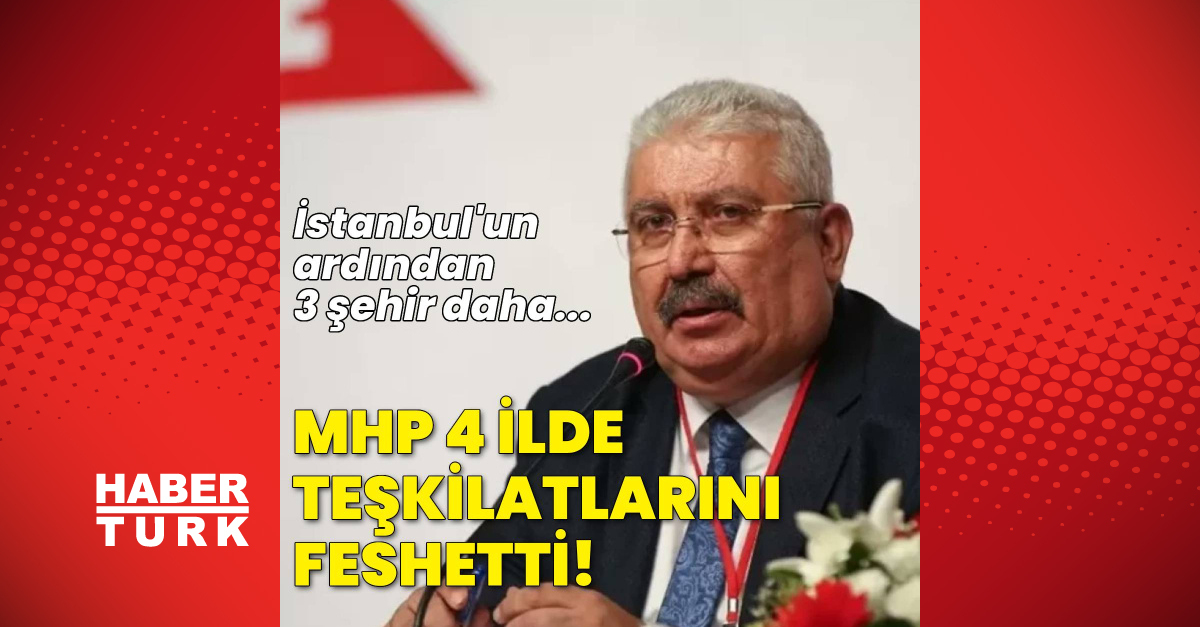 MHP Kütahya ve Eskişehir Teşkilatı Feshedildi