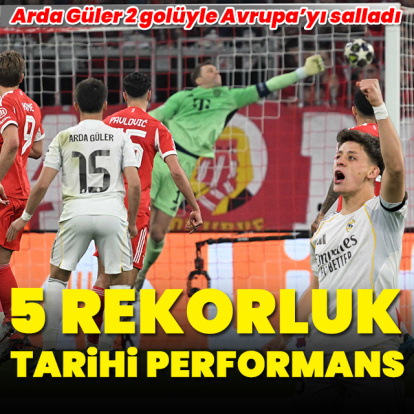 Arda Güler'den 5 rekor birden!