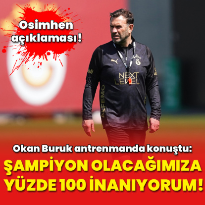 "Şampiyon olacağımıza yüzde 100 inanıyorum!
