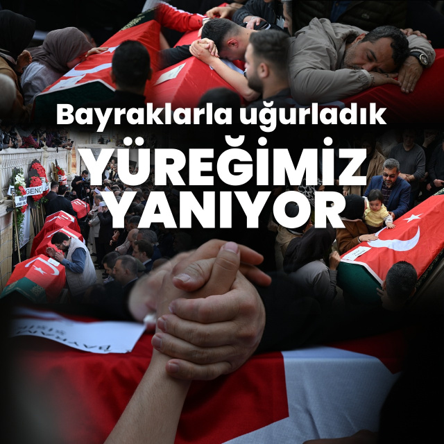 Cenazeler teslim edildi... Gözyaşı sel oldu!