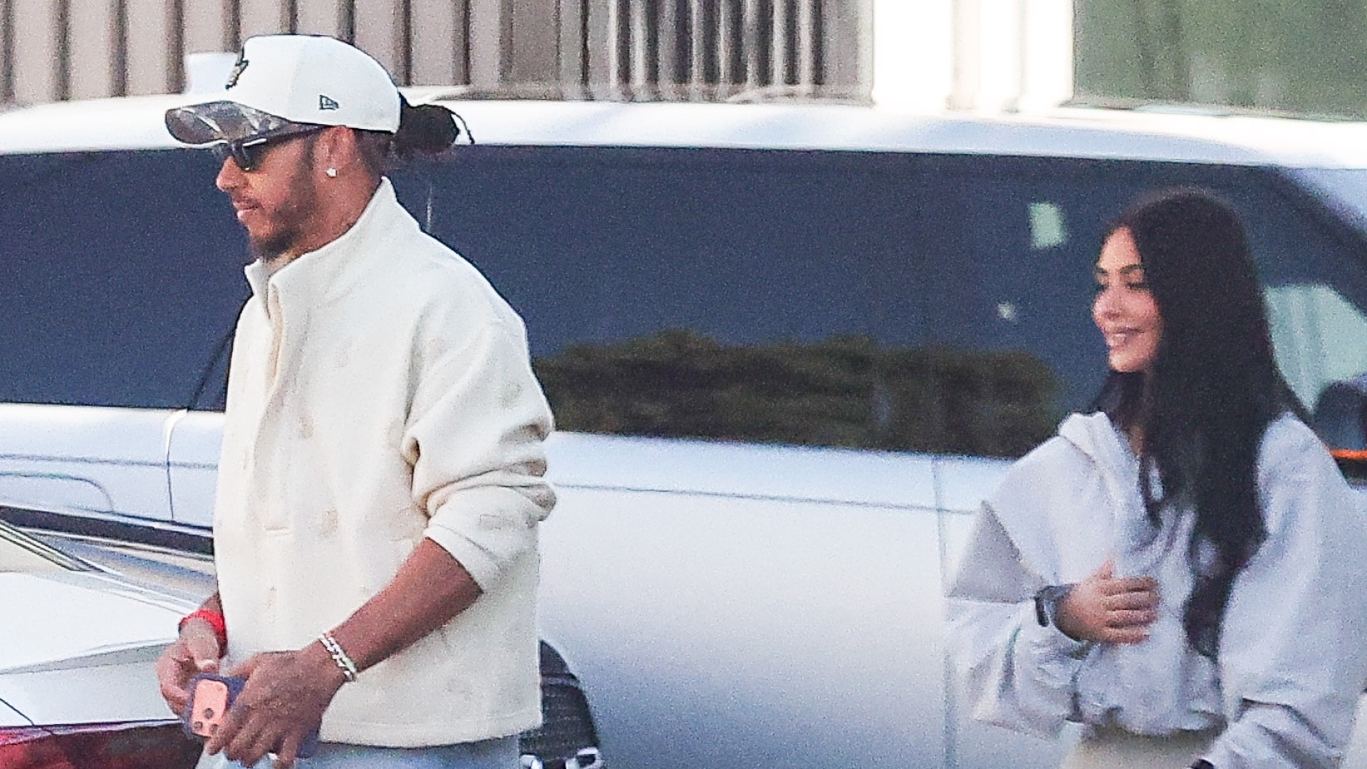 Kim Kardashian ve Lewis Hamilton Ev Eşyası Alışverişinde Görüntülendi