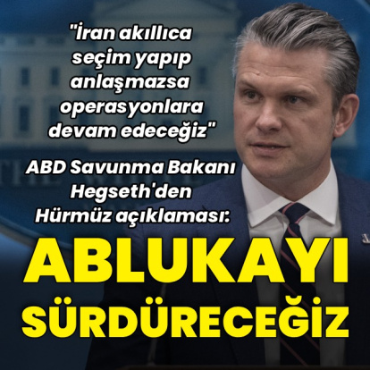 ABD Savunma Bakanı: Abluka devam edecek